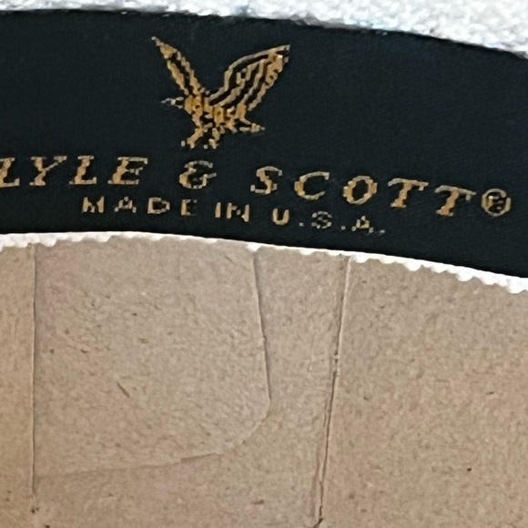 Lyle & Scott cowboy hat cowboy rafia straw hat Made in USA Unisex - Picture 5 of 9